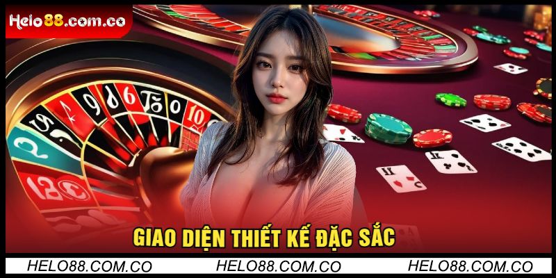 Giao diện thiết kế đặc sắc